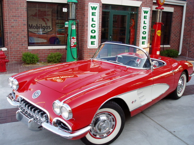 Jim and Ginger brought us this 1960 Corvette to be restored